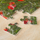 Puzzle Fleurs de pavot commun dans un domaine (Côté)