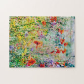 Puzzle Fleurs De Pavot Dans Le Paysage Naturel De Meadow (Horizontal)