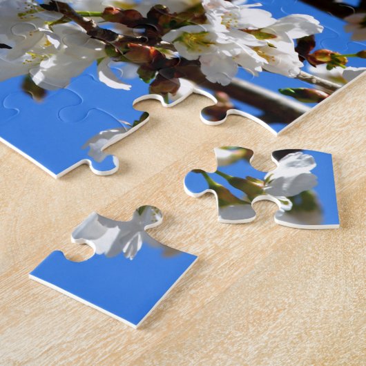 Puzzle fleurs de printemps (Côté)