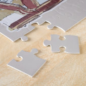 Puzzle Fleurs de prunier rouges (Côté)