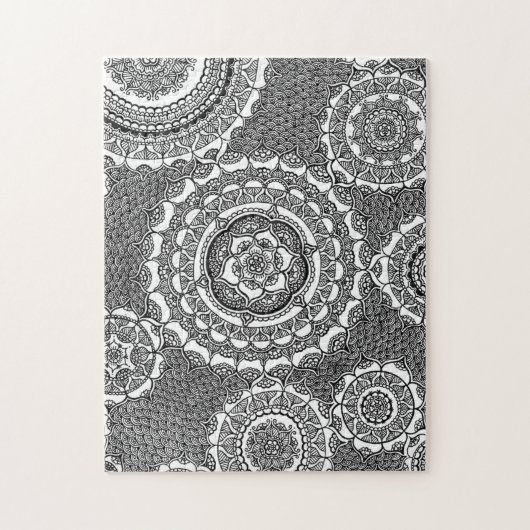 Puzzle Fleurs de rouages (Vertical)