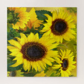 Puzzle Fleurs de soleil (Horizontal)