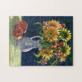 Puzzle "Fleurs de soleil et tomates" (Horizontal)