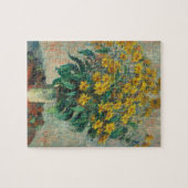 Puzzle Fleurs de topinambour par Claude Monet (Horizontal)