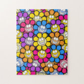 Puzzle Fleurs de Visage Heureux Graphiques Screwball (Vertical)
