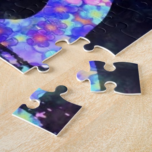 Puzzle Fleurs d'éléphants - Belle (Côté)