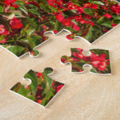 Puzzle Fleurs devant le bâtiment du Capitole d'État (Côté)