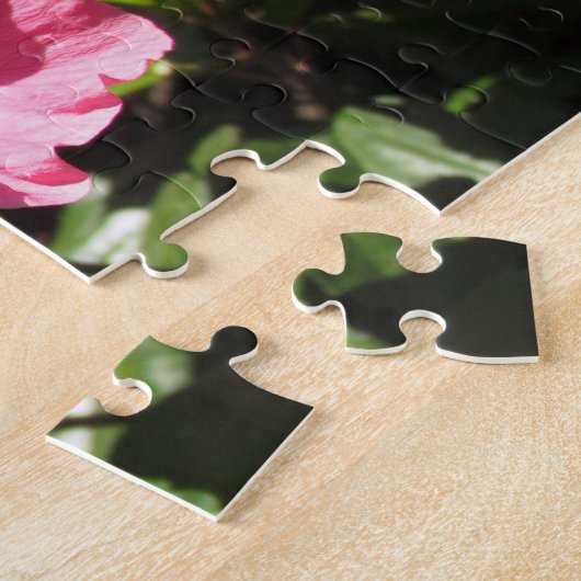 Puzzle - Fleurs d'Hibiscus rose (2) (Côté)