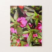 Puzzle Fleurs d'Impatiens (Vertical)