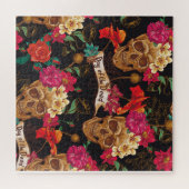 Puzzle Fleurs du crâne Jour Arrière - plan mort (Horizontal)