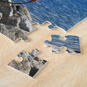 Puzzle Fleurs et bateaux sur la côte (Côté)