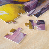 Puzzle Fleurs et citrons Vie morte moderne (Côté)