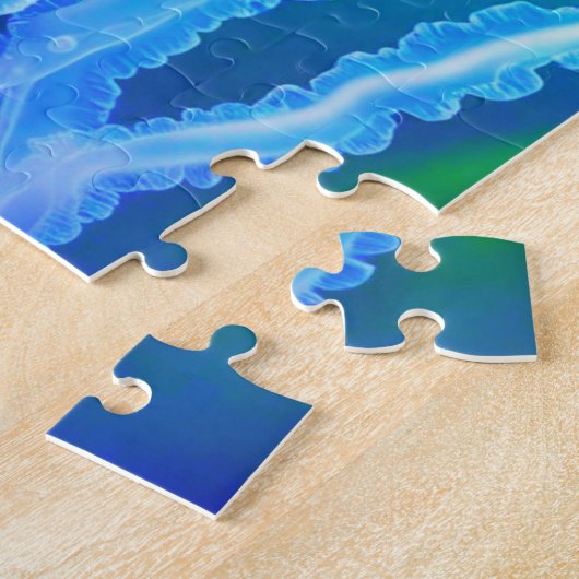 Puzzle Fleurs et filets de méduses (Côté)