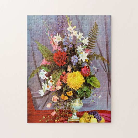 Puzzle Fleurs et fruits (Vertical)