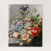 Puzzle Fleurs et fruits de vie morte Art classique (Vertical)