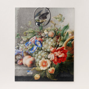 Puzzle Fleurs et fruits de vie morte Art classique