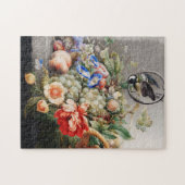 Puzzle Fleurs et fruits de vie morte Art classique (Horizontal)