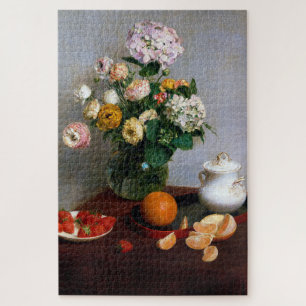 Puzzle Fleurs et fruits, Henri Fantin-Latour