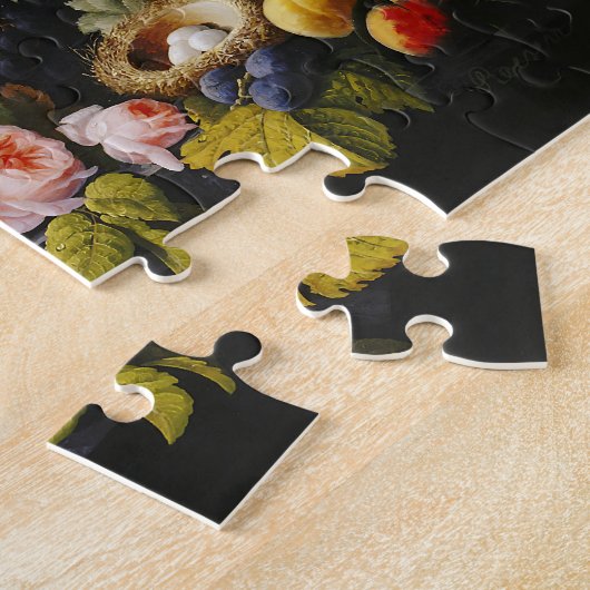 Puzzle Fleurs et fruits vintages (Côté)