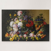 Puzzle Fleurs et fruits vintages (Horizontal)