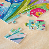 Puzzle Fleurs Fantaisistes (Côté)