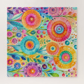 Puzzle Fleurs Fantaisistes (Horizontal)