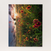 Puzzle Fleurs | Fleur sauvage indien Texas (Vertical)