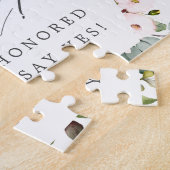 Puzzle Fleurs florales brillantes géométriques Propositio (Côté)