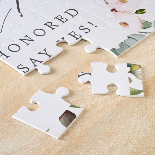 Puzzle Fleurs florales brillantes géométriques Propositio (Côté)