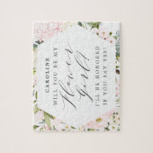 Puzzle Fleurs florales brillantes géométriques Propositio (Vertical)