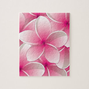 Puzzle Fleurs frangipani/Plumeria