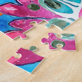 Puzzle Fleurs Funky (Côté)