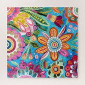 Puzzle Fleurs Funky (Horizontal)