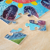 Puzzle Fleurs Funky (Côté)