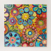 Puzzle Fleurs Funky (Horizontal)