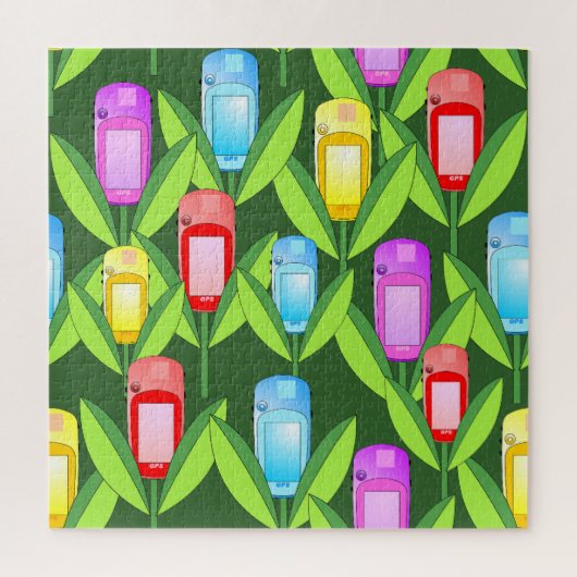 Puzzle Fleurs GPS (Vertical)