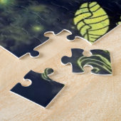 Puzzle Fleurs Guitare Art - Son romantique (Côté)