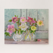 Puzzle Fleurs | Hellebores dans Vases (Horizontal)