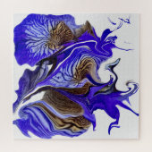 Puzzle Fleurs Iris Violets (Horizontal)