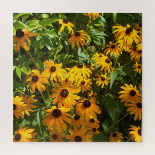 Puzzle Fleurs jaunes