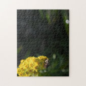 Puzzle Fleurs Jaunes Bee Bumblebee Nature Photographie (Vertical)