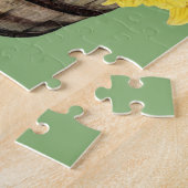 Puzzle fleurs jaunes dans un panier (Côté)