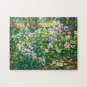 Puzzle Fleurs jolies vintages Illustration Fleurs blanche