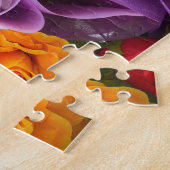 Puzzle Fleurs Joyeuses Et Lumineuses Difficile Cadeau Col (Côté)