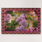 Puzzle Fleurs Lilac (Horizontal)