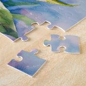 Puzzle Fleurs Lilac Violet Vibrant Ladybug (Côté)