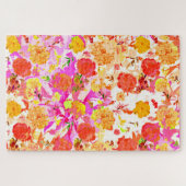 Puzzle Fleurs mignonnes motif (Horizontal)
