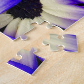 Puzzle Fleurs numériques Bleues et Blancs (Côté)