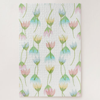 Puzzle Fleurs Pastel Impossible