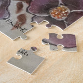 Puzzle Fleurs peintes Frida Kahlo (Côté)